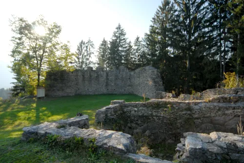 Zřícenina hradu Feldsberg