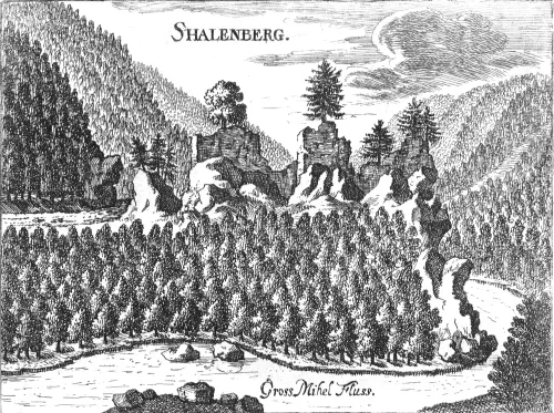 Zřícenina hradu Schallenberg
