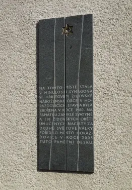 Zaniklá synagoga v Horažďovicích