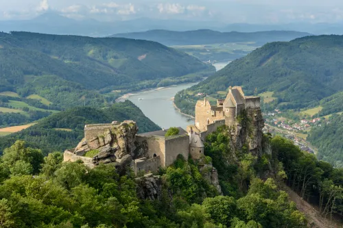 Zřícenina hradu Aggstein