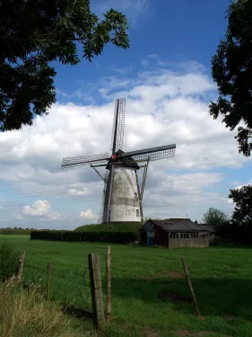 Větrný mlýn Sint Antonius