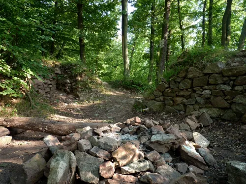 Zřícenina hradu Obřany