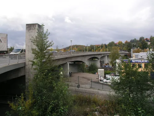 The Station Bridge in Aue