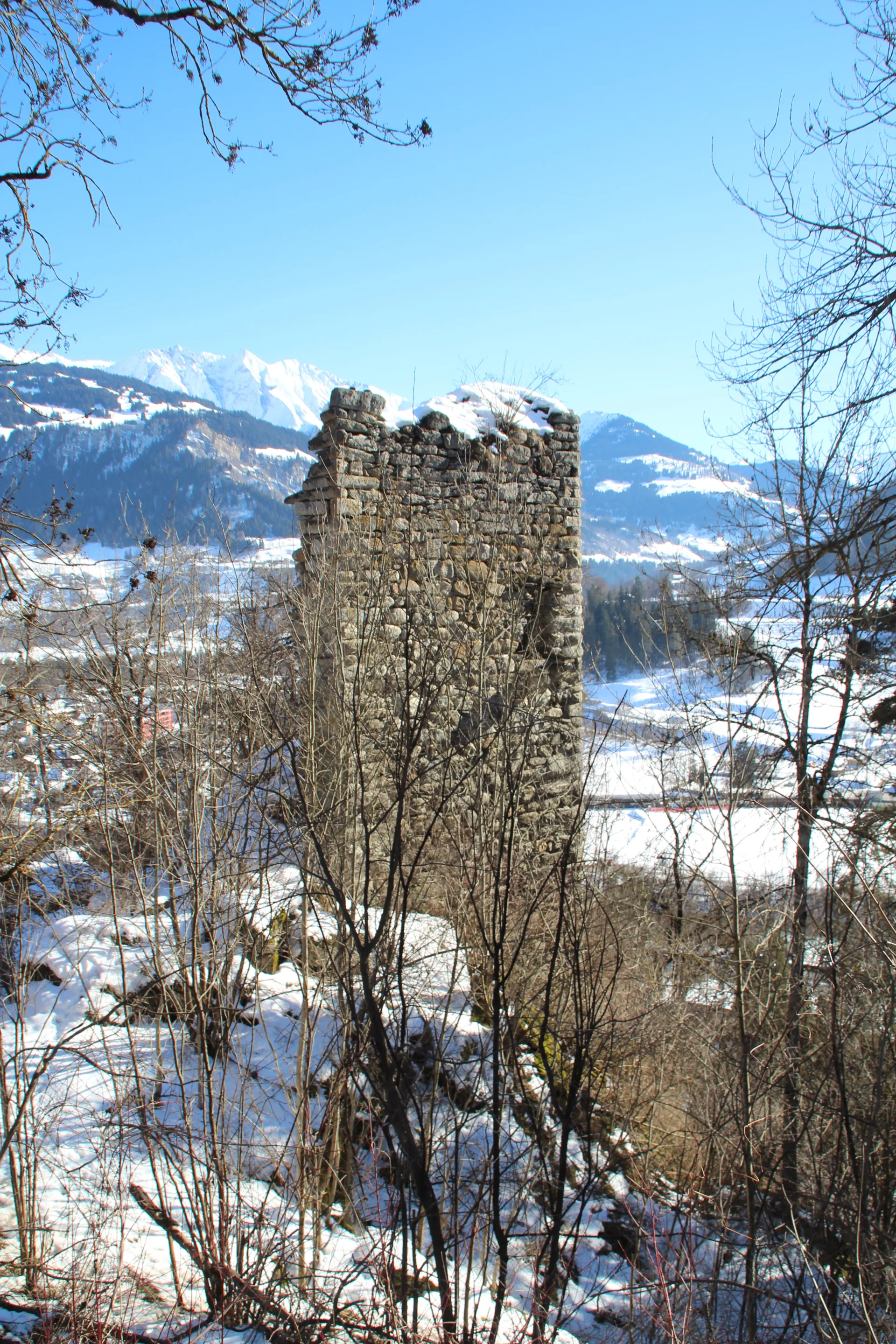 Ruine du château de Grüneck