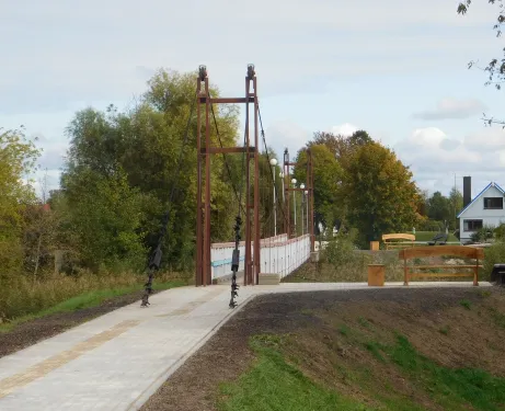 Pont suspendu de Rusnė