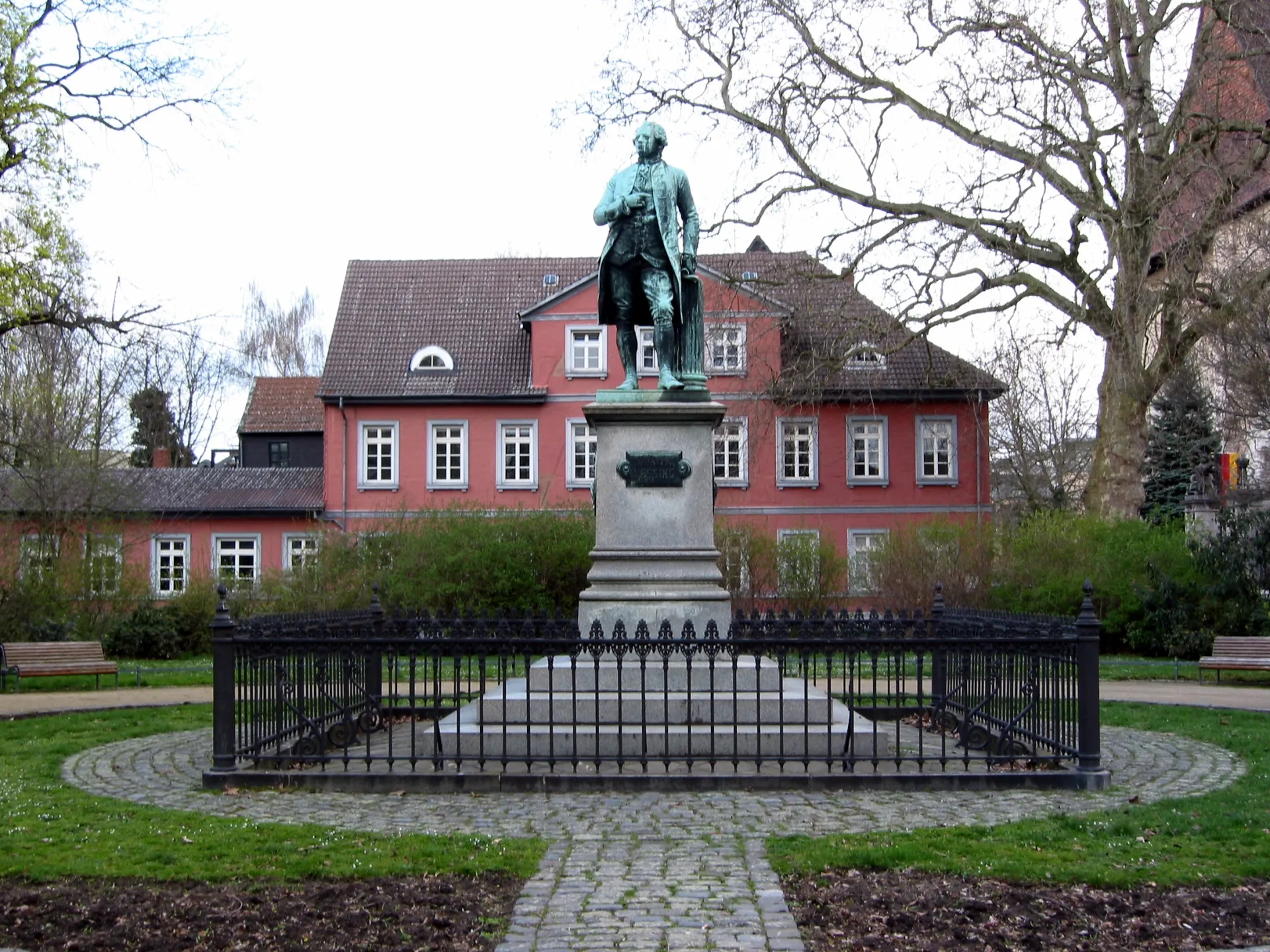 Le monument à Lessing à Brunswick