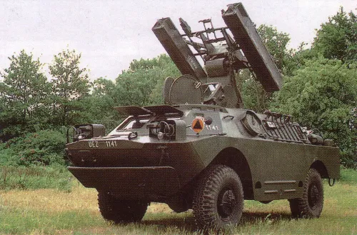 Self-propelled anti-aircraft missile system 9K31 Strela-1
