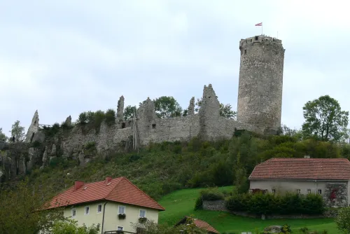 Zřícenina hradu Waxenberg