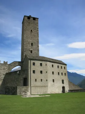 Torre Bianca v hradu Castelgrande