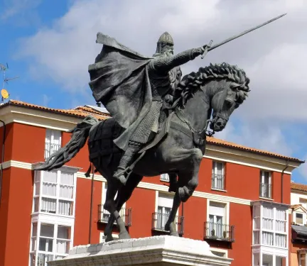 Monument to El Cid Campeador in Burgos