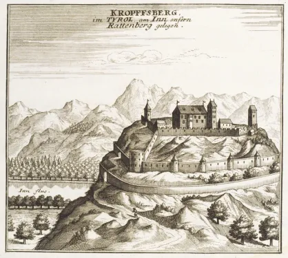 Zřícenina hradu Kropfsberg