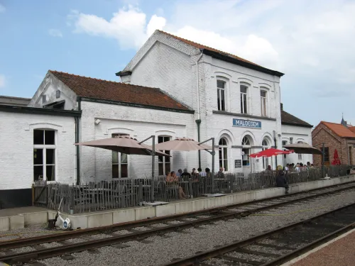 Muzeální železnice Stoomtrein Maldegem-Eeklo