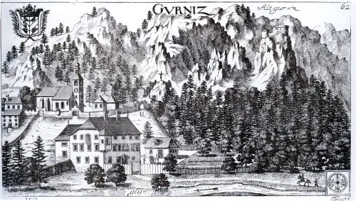 Zřícenina hradu Gurnitz