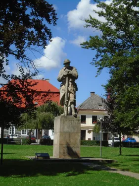 Pomník Na stráž v Bělé pod Bezdězem