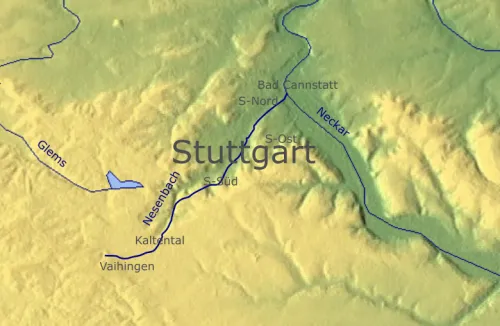 Nesenbach v Stuttgartu