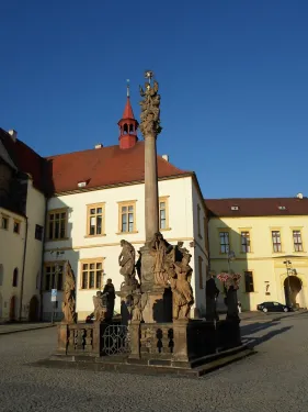 Sloup Nejsvětější Trojice v Chomutově