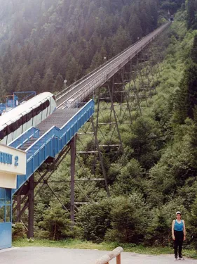 Pozemní lanovka Gletscherbahn Kaprun 2