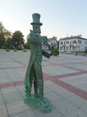 The Beetle Monument in Szczebrzeszyn
