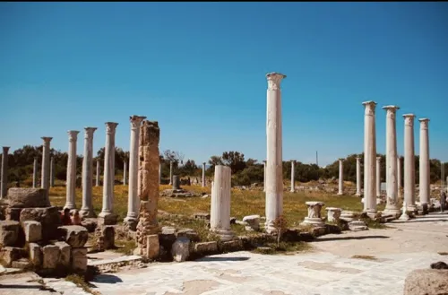 Ruines de la cité antique de Salamine