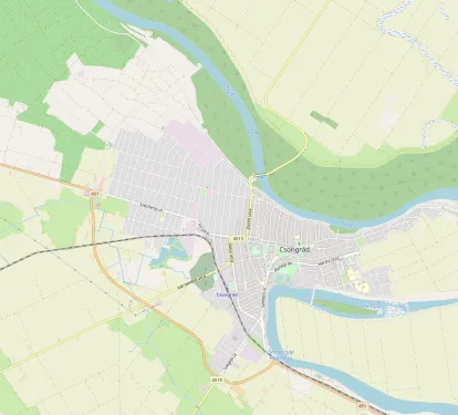 Csongráder Holzbrücke