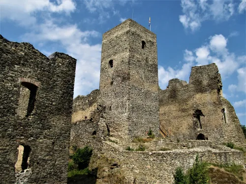 Zřícenina hradu Rokštejn