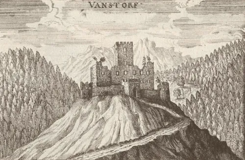 Zřícenina hradu Fohnsdorf
