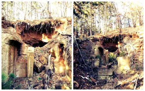 Tombe thrace dans le tumulus de Manjov dol