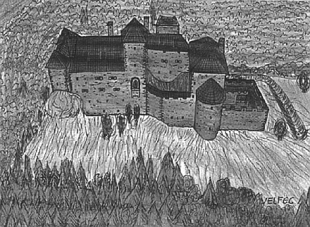 Zřícenina hradu Schachenstein