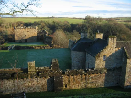 Ruines du château de Craignethan