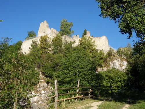Zřícenina hradu Rabenstein