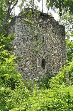 Zřícenina hradu Straßfried