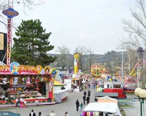 Zábavní park na pražském Výstavišti