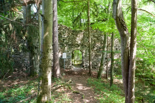 Zřícenina hradu Schwarzenöd