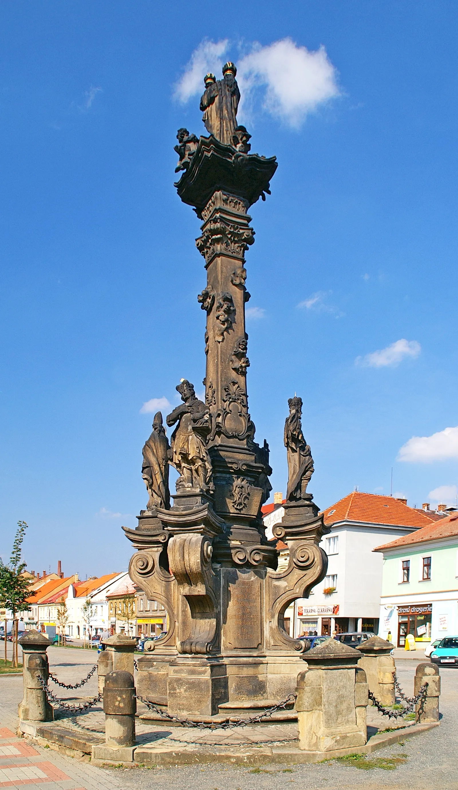 Mariánský sloup v Novém Bydžově