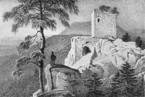 Ruina del castillo de Bilstein