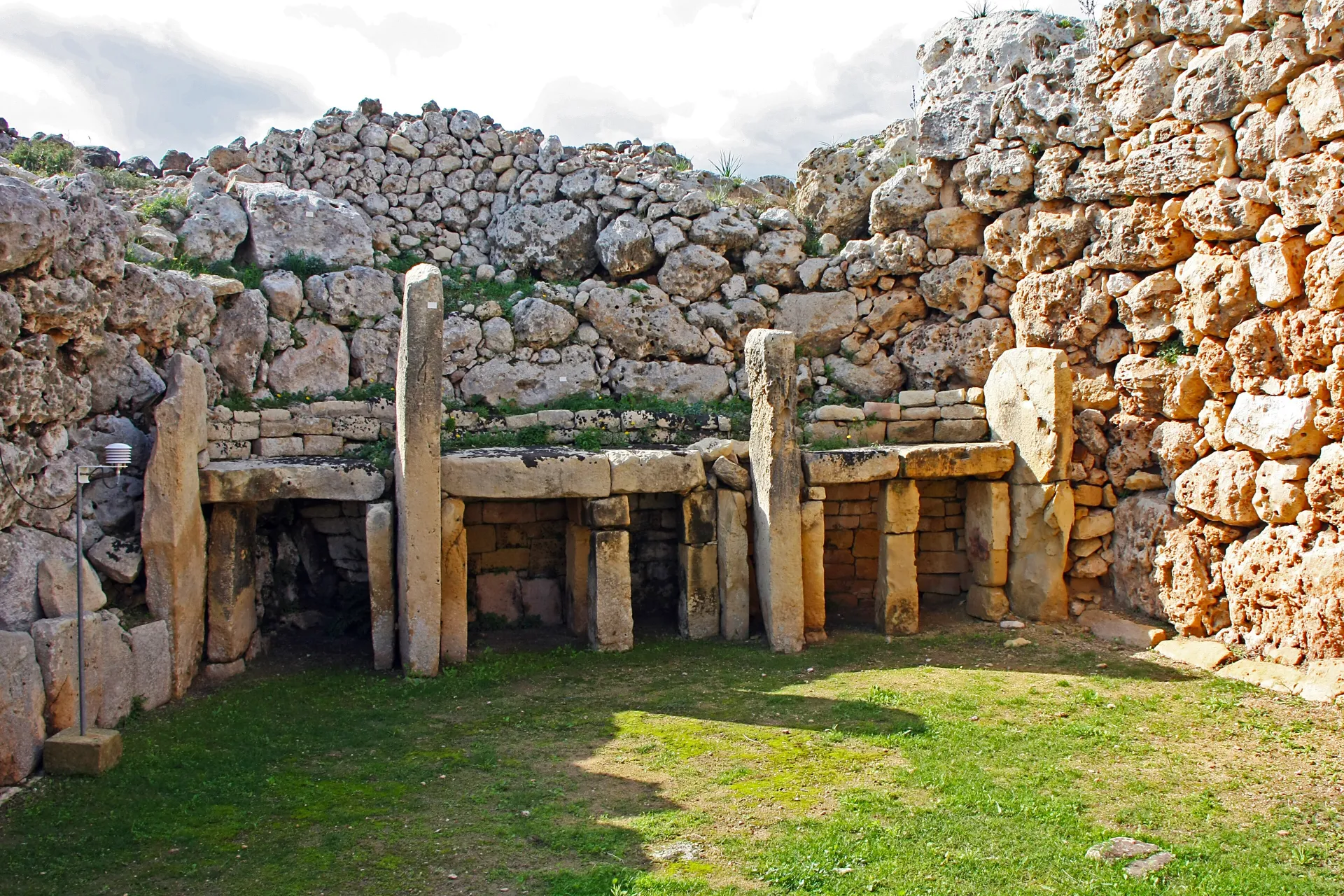 Megalithische Tempel auf Malta