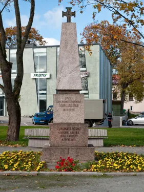 Monumento a los caídos en la Guerra de la Independencia en Jõhvi