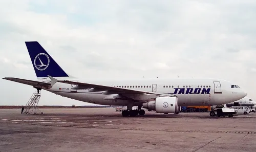 Lugar del accidente del vuelo TAROM 371 cerca de Balotești