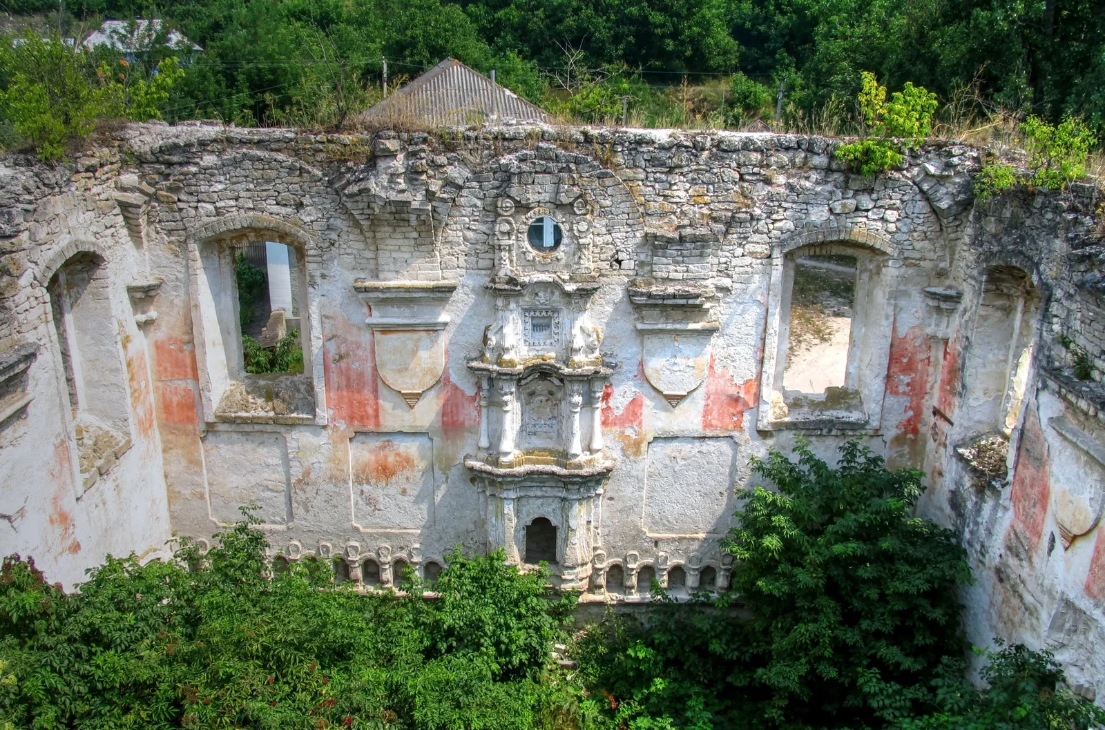 Ruinas de la sinagoga de Rașcov