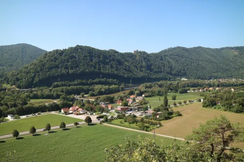 Zřícenina hradu Gösting