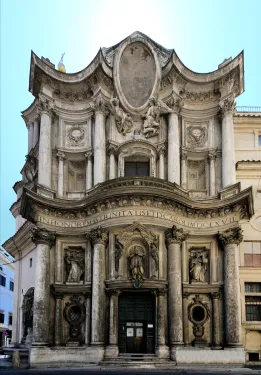 Kostel San Carlo alle Quattro Fontane