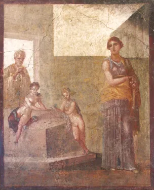 Casa de los Dióscuros en Pompeya