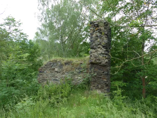 Ruina del castillo de Sparnberg