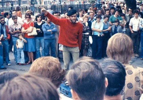 Speakers' Corner v Hyde Parku