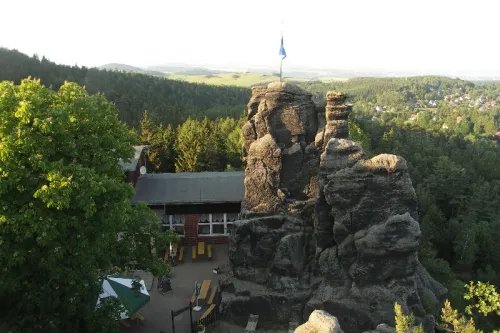 Skalní útvar Nonnenfelsen