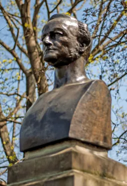 Busto de Richard Wagner en Leipzig