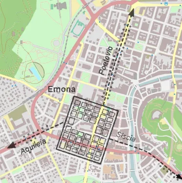 Asentamiento romano de Emona