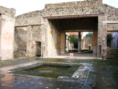 Casa de Lucio Cecilio Giocondo en Pompeya