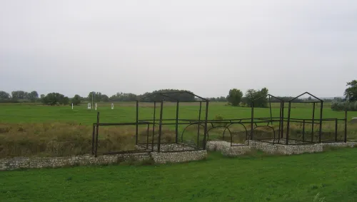 Římský kastel v Iži