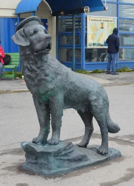 Socha Bamse v Honningsvågu